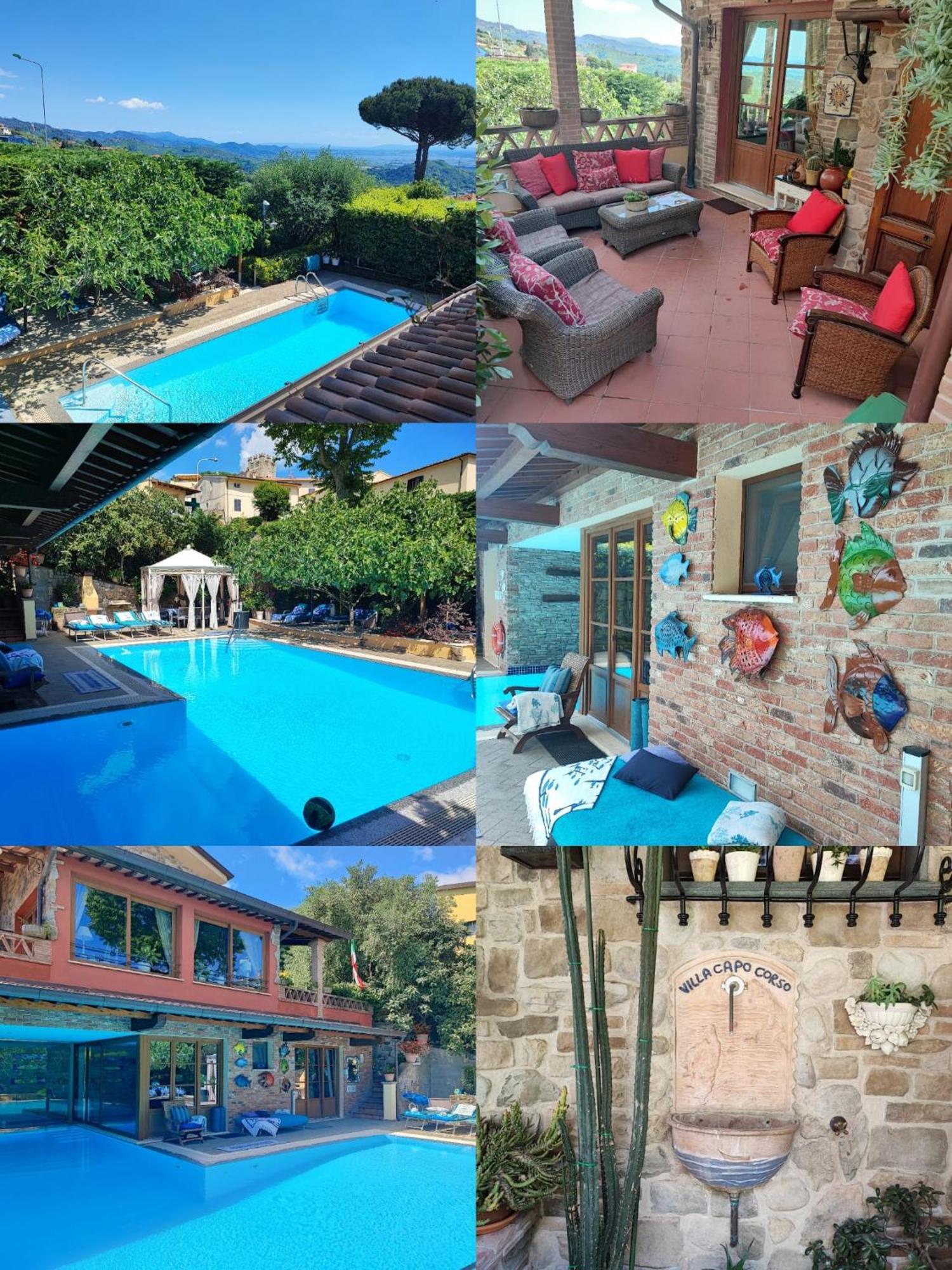 Villa Capo Corso Corsanico-Bargecchia Екстериор снимка